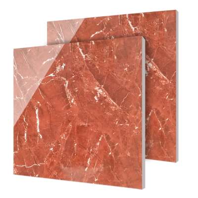 red glazed ceramics marble look 600x600 polished floor tile